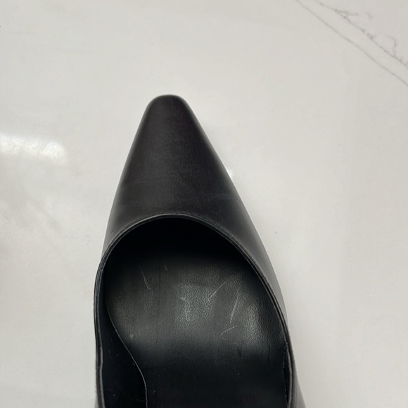 Geller II black Ariana leather heels. - Picture 5 of 7